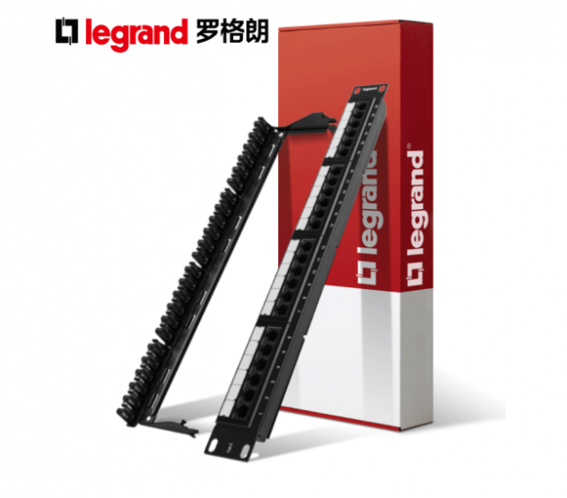 羅格朗六類非屏蔽24口配線架632781