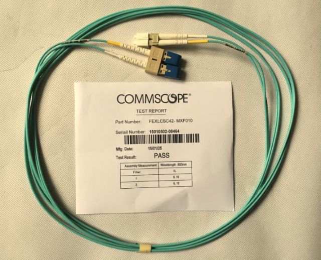 康普LC-SC多模光纖跳線